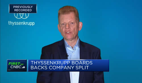 Thyssenkrupp蒂森克虜伯首席執(zhí)行官
