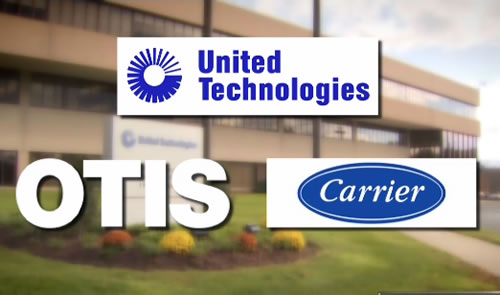 聯(lián)合技術(shù)、奧的斯、開利