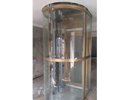 手拉門(mén)/平開(kāi)門(mén)弧形觀光電梯【馬蹄形電梯】