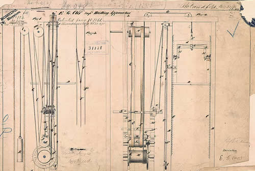奧蒂斯電梯專利圖