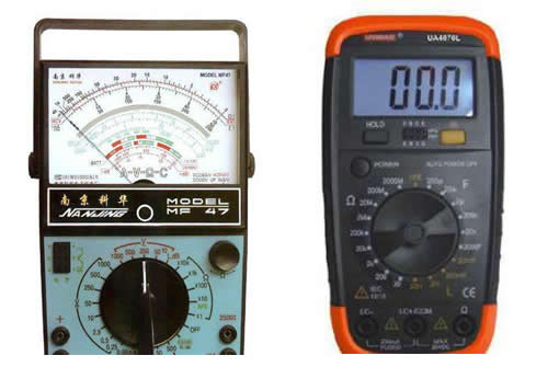 萬用表,電容表
