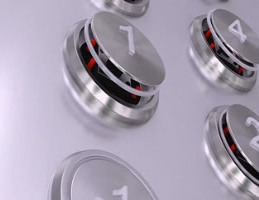 土建井道電梯用玻璃門也很美