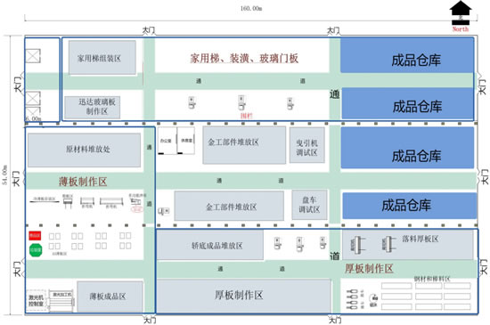 電梯生產(chǎn)車間